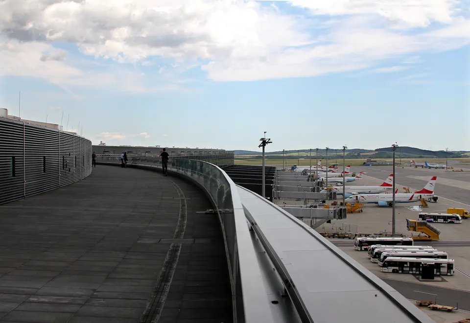 Besucherterrasse Flughafen Wien